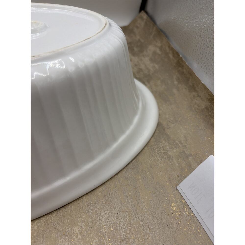 CorningWare French White CW-34C 4 Qt Oval Casserole Roaster - No Lid - Picture 10 of 11